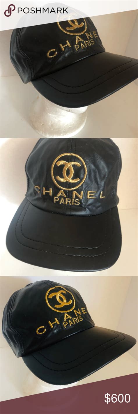 chanel leather hat|woman caps for women Chanel.